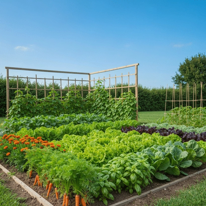 Step-by-Step Guide to Planning an Organic Garden with Crop Rotation and Companion Planting