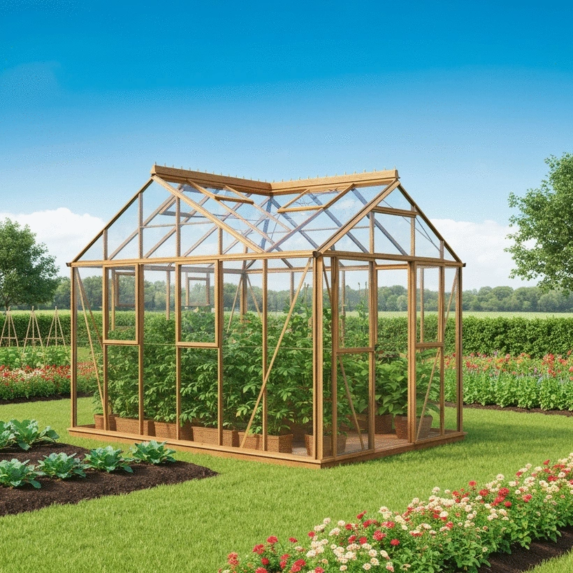 how to build a greenhouse