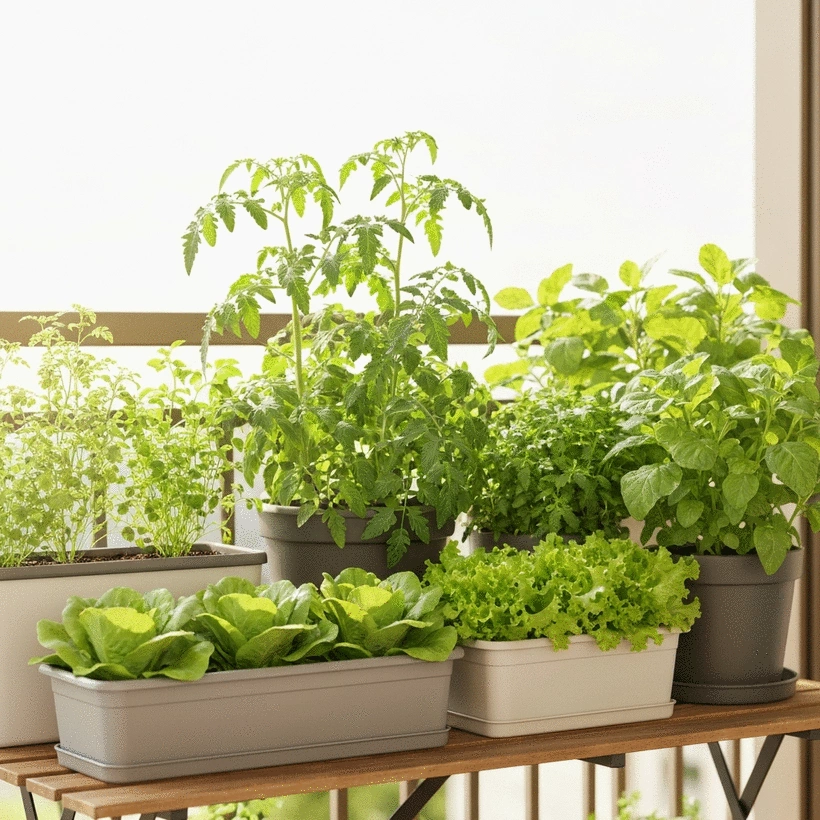 Small-Space Organic Vegetable Gardening: Tips for Thriving Crops in Containers